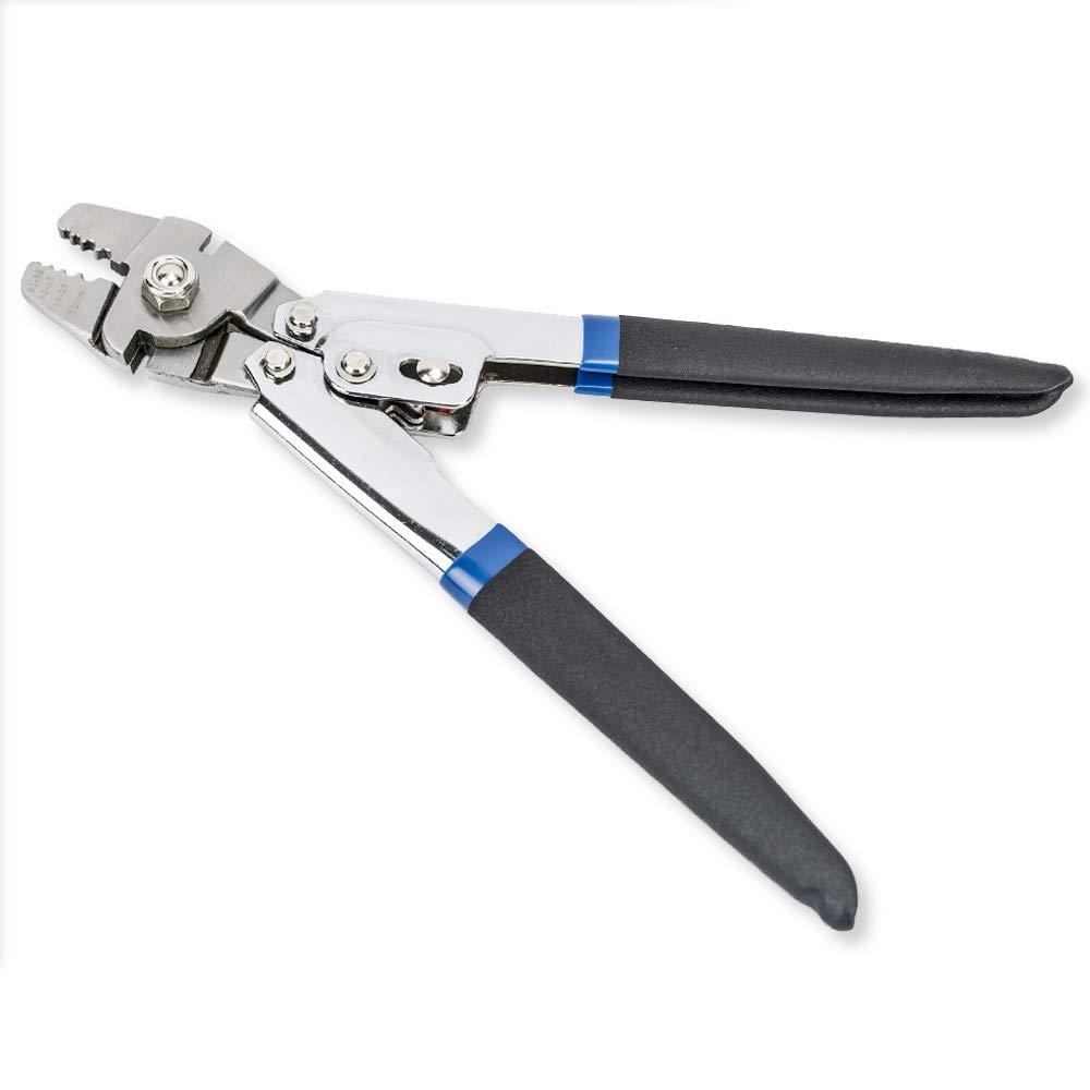 260mm Hand Swaging Tool suits Aluminium, Copper Or Brass SleevesWrie rope crimper. Max diameter 2.2mm