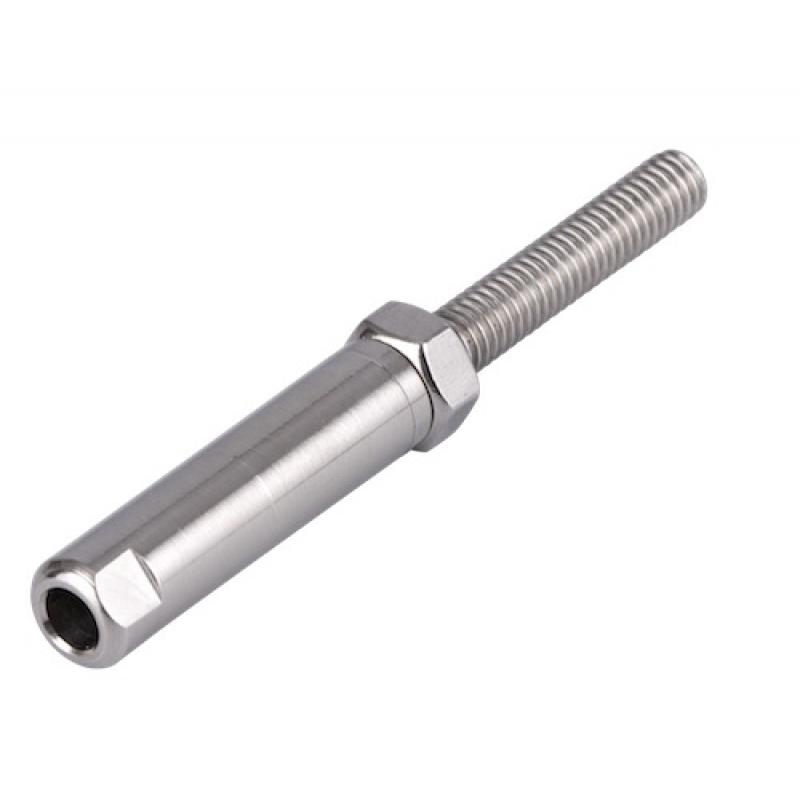 Security Wire Insert Swageless Rapid Lock & Threaded Timber Insert Wire Balustrade Kit #67