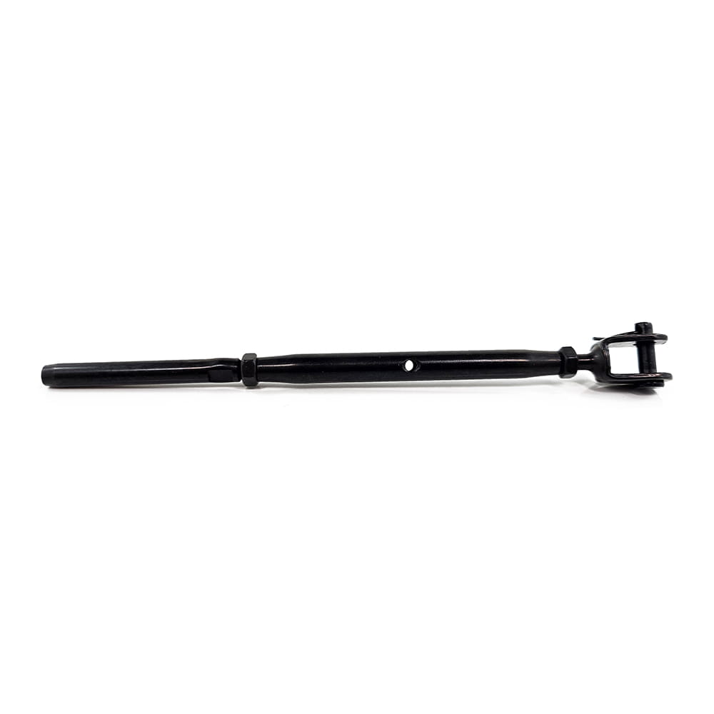 Black PVD Bottlescrew Jaw & Swage M5 Rigging Screw for 3.2mm Wire Stainless Steel (Black)
