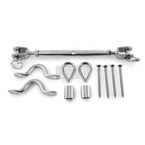 Jaw/Jaw Bottlescrew Stainless Wire Balustrade Kit #31
