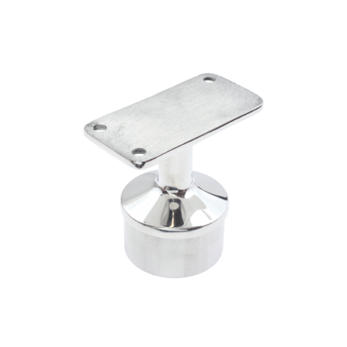 Fixed Saddle to suit Flat Handrail Mirror Polish 316 Grade Stainless Steel