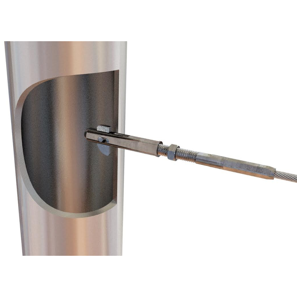 Flip Lock Stainless 4.0mm Wire Balustrade Kit #4100