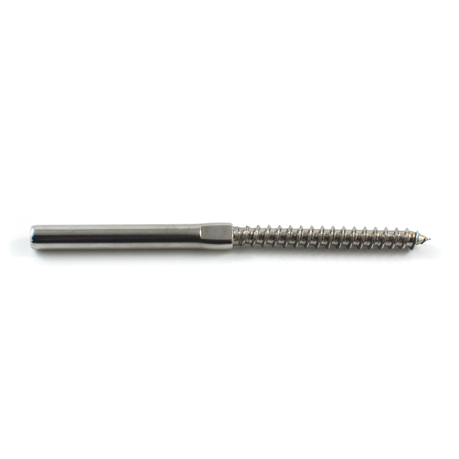 Lag Screw Terminal M6 x 48mm LHT for 3.2mm Wire AISI 316
