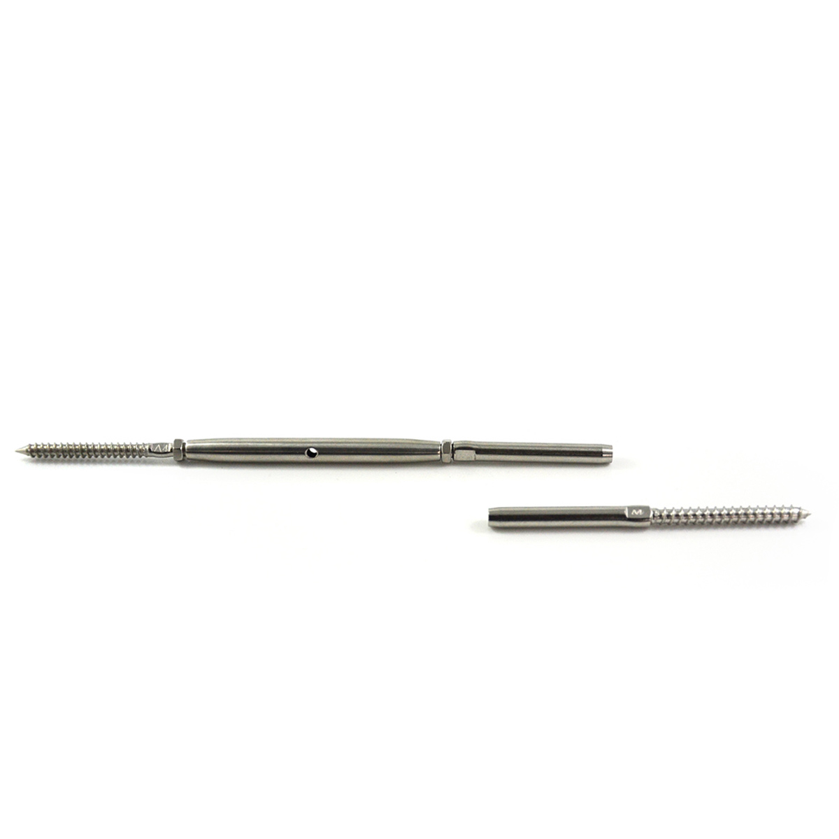 Stainless Wire Balustrade Kit - Lag & Swage Bottlescrew and Lag Screw Swage Terminal