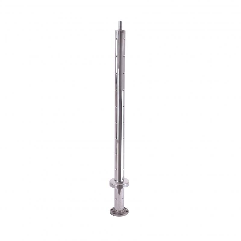 Stainless Standard Round Corner Post 2
