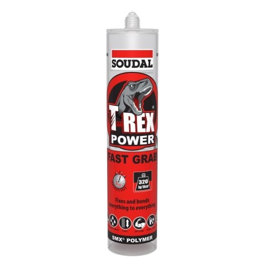 T-Rex Fast Grab Power Bond Clear Invisible 290ml