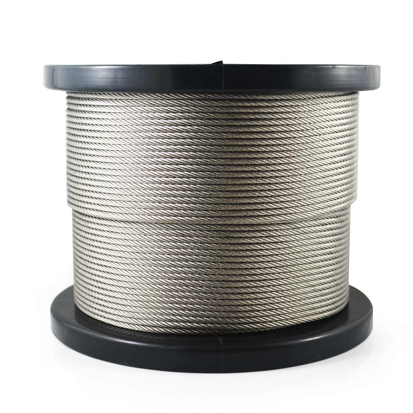 Uxcell 4mm Vinyl Coated Wire Rope - 10 Meters (33ft) Galvanized Steel Cable For Marine & Industrial Use | High Strength