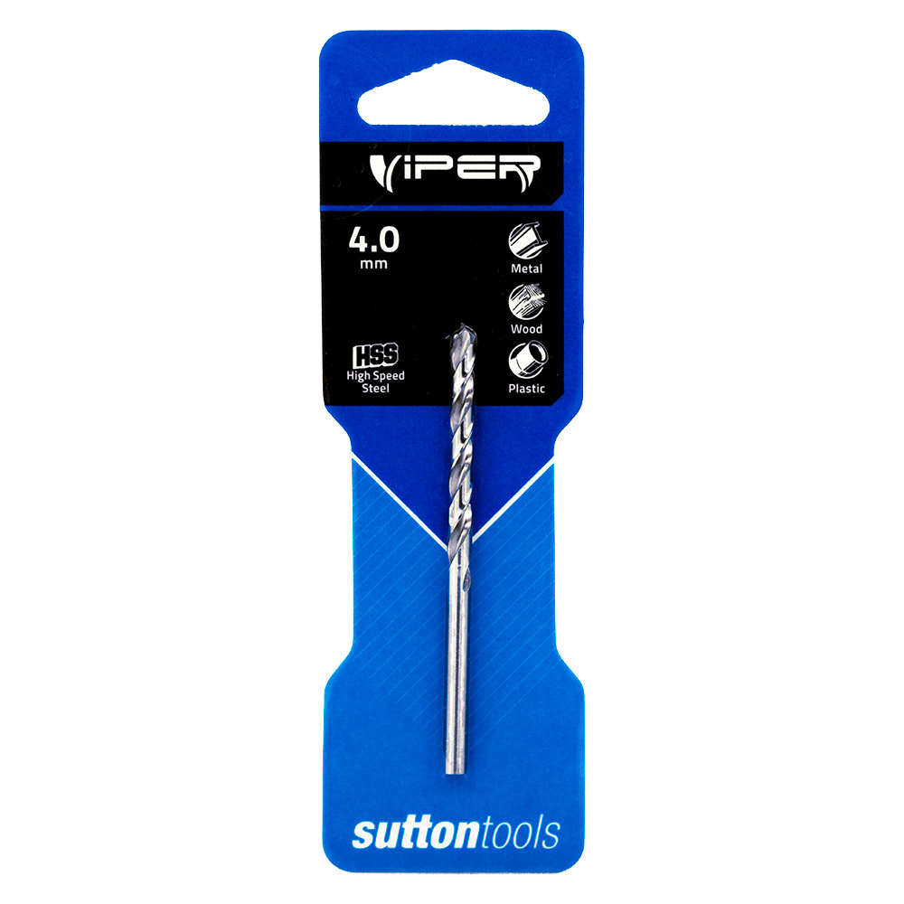 Sutton Viper HSS Drill Bit 4.0mm