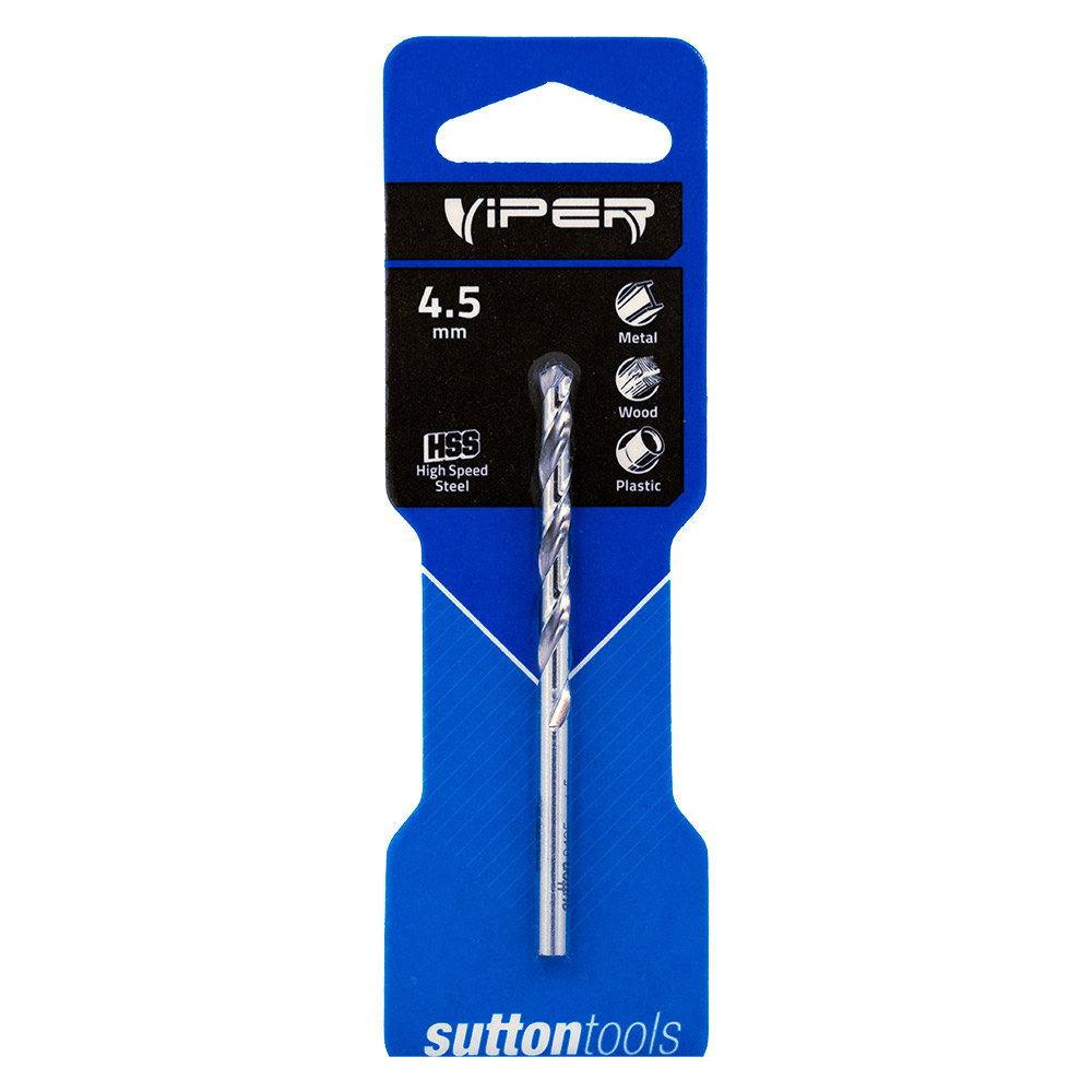 Sutton Viper HSS Drill Bit 4.5mm