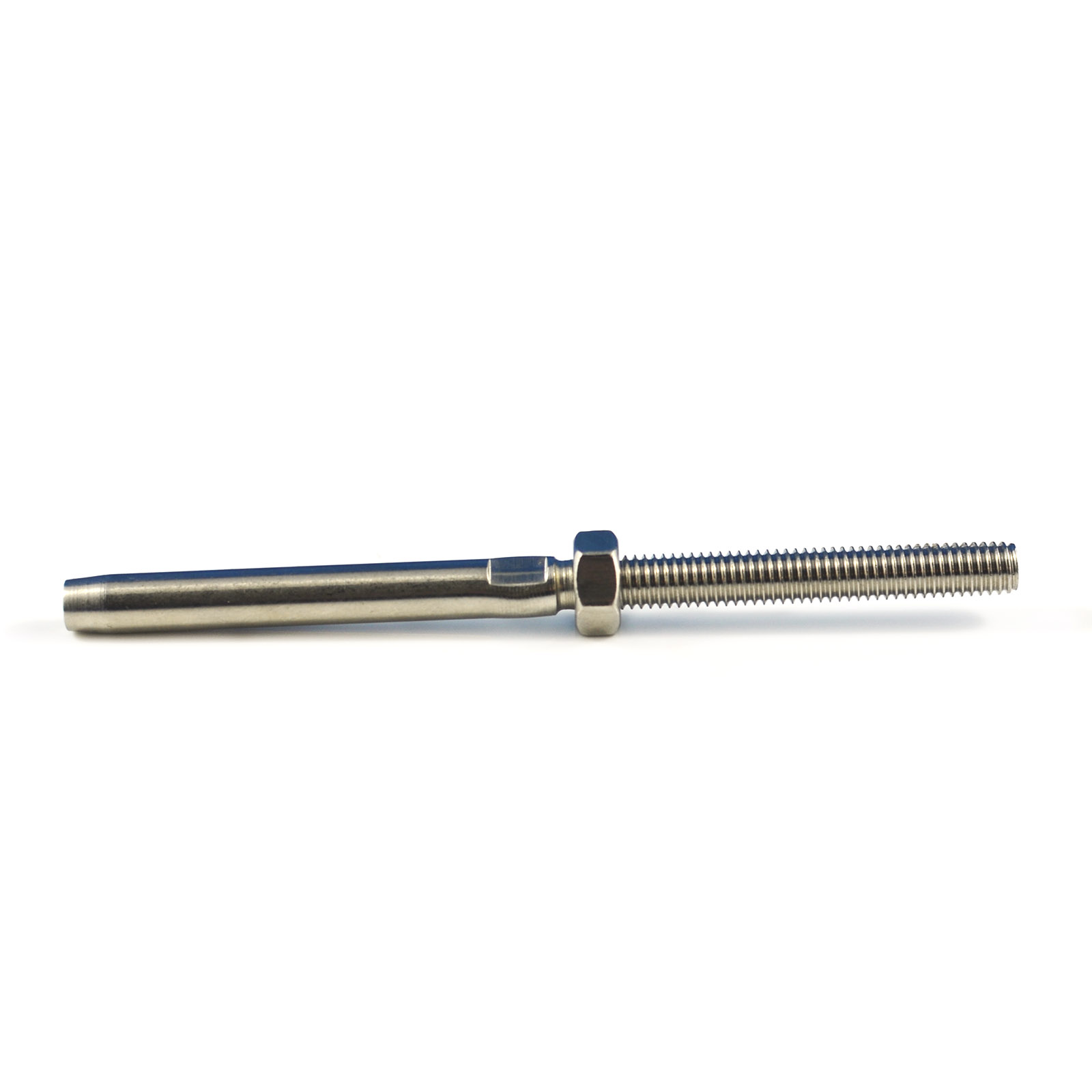 Swage Stud Terminal for 3.2mm wire M6 x 48mm AISI 316RHT
