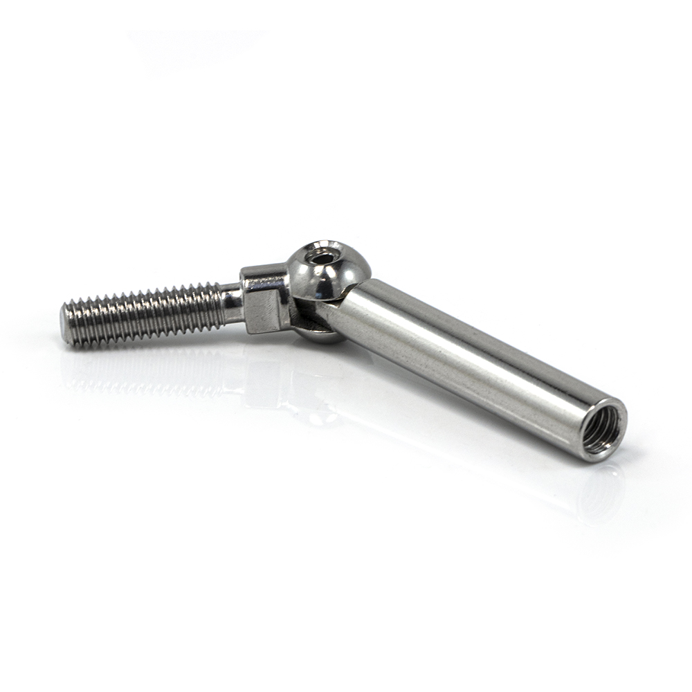 **Clearance** Swivel Connector M6 x 20mm RHT Stainless Steel 316