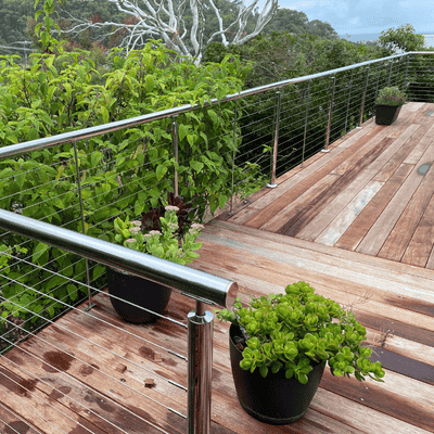 Guide to Cleaning & Protecting Stainless Wire Balustrade
